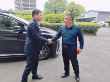 高明尚昂丨姜區(qū)長一行蒞臨我司調(diào)研交流，助力企業(yè)高質(zhì)量發(fā)展！