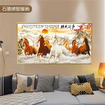 暖先森石墨烯遠(yuǎn)紅外發(fā)熱墻畫(huà)，制暖與藝術(shù)的結(jié)合。