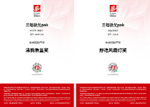 家居質(zhì)量界“奧斯卡”！三雄極光斬獲沸騰質(zhì)量兩項(xiàng)大獎！