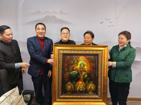 心若菩提敬天愛人 著名愛國人士華國中拜會中國首善曹德旺先生